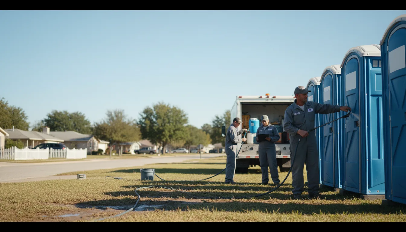 Long-Term Portable Toilet Rental in Easton, IL near me